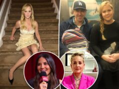 Olivia Munn, Sharon Stone e outros amigos famosos apoiam Amy Schumer durante o divórcio
