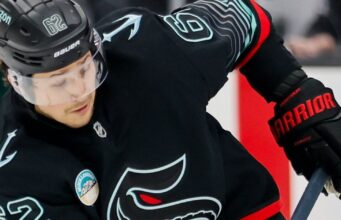 Brandon Montour, do Kraken, perderá tempo após cirurgia na mão