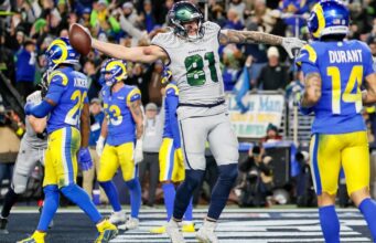 Seahawks TE Eric Saubert percorreu um longo caminho para se tornar um herói da prorrogação