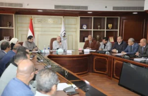 Uma reunião prolongada em Beni Suef para acelerar a conclusão do pacote de transferência de terras