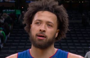 Cade Cunningham aproveita a vitória do Detroit Pistons sobre o Boston Celtics