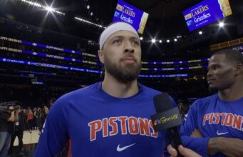 Cade Cunningham elogia banco do Detroit Pistons contra o LA Lakers