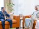 Shakhbut bin Nahyan e o embaixador da Etiópia discutem relações bilaterais