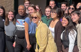 A grávida Jennifer Lawrence faz campanha para Kamala Harris em Las Vegas após endosso