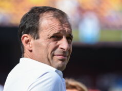 O técnico do Milan, Max Allegri, foi o técnico do mês da Série A em novembro