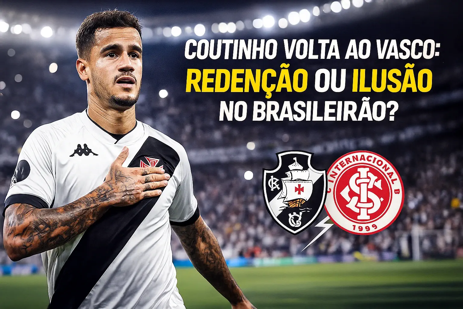 Coutinho Volta ao Vasco: Redenção ou Ilusão no Brasileirão? Coutinho Volta ao Vasco: Redenção ou Ilusão no Brasileirão?