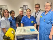 Equipe de enfermagem A equipe de enfermagem está melhorando o percurso do paciente para a iniciativa