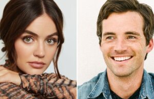 Lucy Hale e Ian Harding se reúnem para The Twelve Dates of Christmas (exclusivo)