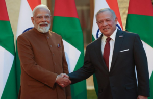 O Primeiro Ministro Modi e o Rei Abdullah II da Jordânia discutem comércio, segurança e relações estratégicas