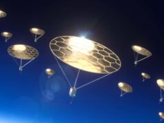 Um pequeno disco pode flutuar na alta atmosfera usando apenas a luz solar.