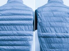 Quando você sua, a jaqueta fica mais fina, o que ajuda a evitar o superaquecimento.