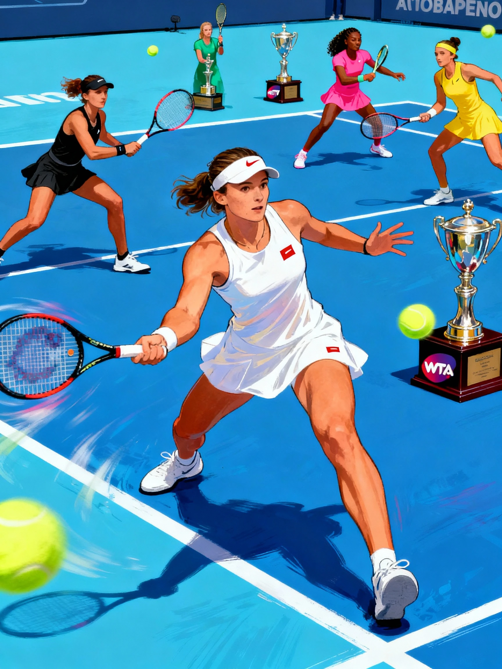 Tênis Feminino: As Rivais de Swiatek no Circuito WTA Tênis Feminino: As Rivais de Swiatek no Circuito WTA