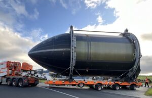 Rocket Lab conclui testes finais na carenagem de ‘Hungry Hippo’ antes do lançamento do primeiro foguete Neutron