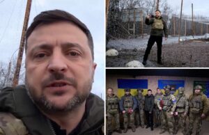 Zelensky faz visita ousada à linha de frente para mostrar a defesa “robusta” da Ucrânia