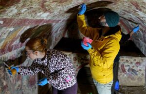 Arqueólogos descobriram um raro afresco de Cristo em estilo romano em uma tumba na Turquia