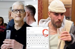 Justin Bieber ameaça colocar funcionários da Apple ‘nas cordas’ por causa do mau funcionamento do iPhone