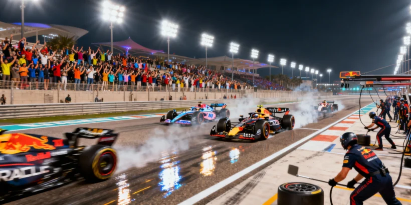 O Fim Épico do GP de Abu Dhabi: Além da Bandeira a Xadrez