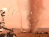 Tempestades de poeira em Marte geram eletricidade