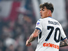 O atacante da Atalanta, Daniel Maldini, está a apenas um passo de ingressar na Lazio