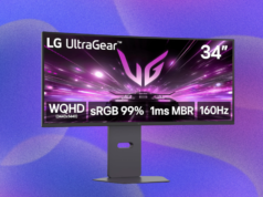 Economize $ 100 neste monitor de jogos curvo LG Ultragear de 34 polegadas neste fim de semana