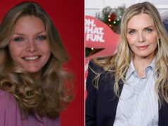 Michelle Pfeiffer ‘Ah. que diversão.’ Após o início da competição