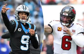 A NFC South está atualmente um caos após a vitória dos Falcons