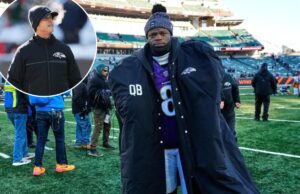 Lamar Jackson está perdendo peso contra Ravens: colunista de Baltimore John Harbaugh