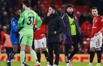 Ruben Amorim confirmou que o Manchester United repetiu o erro no empate 4-4 com o Bournemouth
