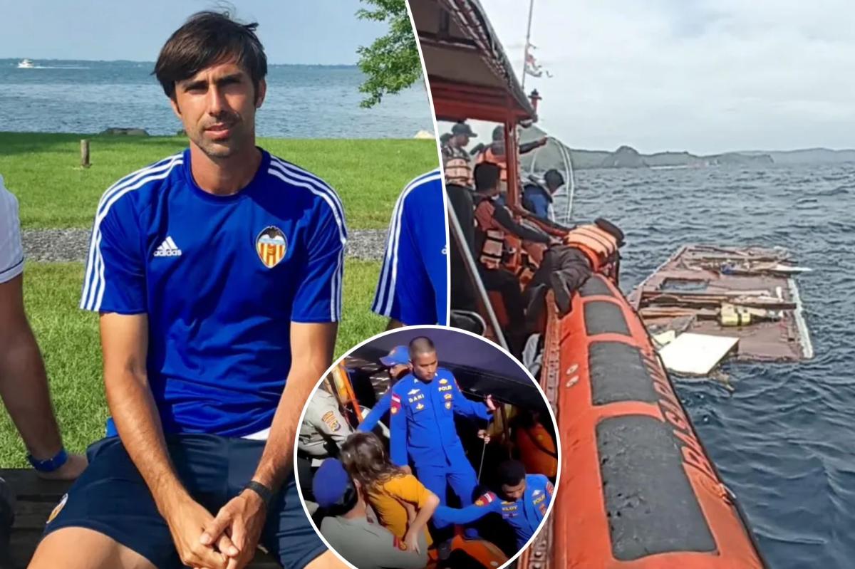 O t&eacute;cnico de futebol do Val&ecirc;ncia, Fernando Martin, e seus tr&ecirc;s filhos  morreram depois que um barco naufragou na Indon&eacute;sia | Segunda Base