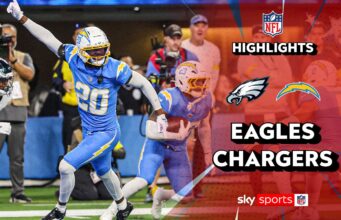 Destaques: Chargers vencem Eagles com interceptação em OT!