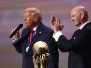 Por que o presidente da FIFA, Gianni Infantino, abordou o presidente Trump?