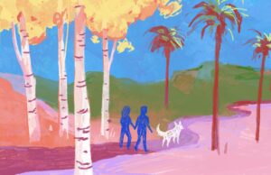 Meu marido realmente queria se mudar para Los Angeles para trabalhar