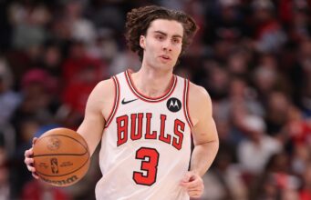 Josh Giddey, dos Bulls, afastado por pelo menos duas semanas devido a uma distensão no tendão da coxa