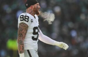 Com a primeira escolha do draft, banco dos Raiders vence Maxx Crosby contra os Giants