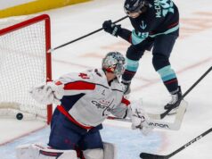 Jared McCann marca duas vezes, hat-trick negado e Seattle Kraken vence Capitals
