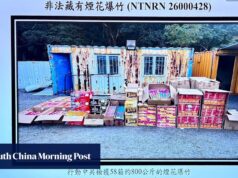 Polícia de Hong Kong prende 800 kg de fogos de artifício ilegais por HK$ 1 milhão