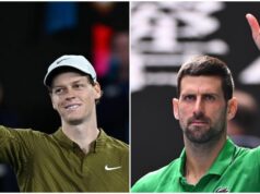 Ao Open, no acampamento Sinner Djokovic