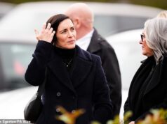 Vicky McClure juntou-se aos ícones do futebol Roy Keane, Eddie Gray, Martin O’Neill e Stuart Pearce no funeral de John Robertson depois que a lenda da Escócia e Nottingham Forest faleceu no dia de Natal
