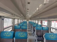 O trem Alexandria-Cairo para hoje, quinta-feira, 29 de janeiro de 2026