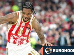 Tyson Carter volta a treinar com o Crvena Zvezda, Devonte’ Graham permanece.