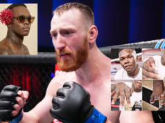 “Não acho que um homem deva pintar as unhas”, mas Joe Pfeffer ainda apoia o estilo de vida de Israel Adesanya.