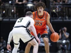 Keaton Wagler, No. 9 Illinois I esforço ‘Elite’ vs.