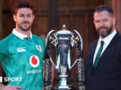 Seis Nações 2026: A lista de lesões da Irlanda é ‘maior do que o normal’ antes da estreia na França, diz Andy Farrell
