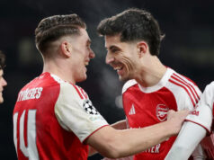 Arsenal lidera o ranking de receitas da Liga dos Campeões com receita de 60 milhões