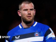 Will Butt: Exeter assina com Bath Center um contrato de três anos