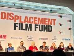 Cate Blanchett comparece à estreia do curta-metragem do Rotterdam Displacement Film Fund