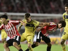 Errado! Mais motivado que o jogo, o Boca tentou o empate, mas caiu para o BOCA JUNIORS El Intransigente Estudiantes.