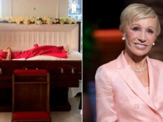 Barbara Corcoran fingiu morte em um caixão para uma festa de aniversário de 70 anos