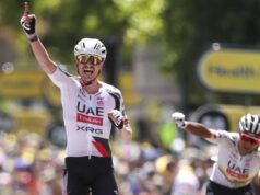 O Tour Down Under é afastado dos gramados por causa de um pulso quebrado