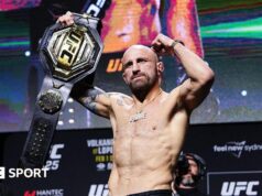 UFC 325: Alexander Volkanovski diz que não vai se aposentar após luta com Diego Lopez